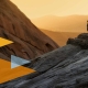 AI App Hosting for Businesses: Where Should Your AI-Built Applications Live? - Go West IT Hiker stands on a rocky ridge at sunset, with orange geometric shapes in the foreground.