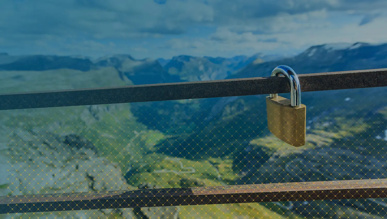 IT professional managing security dashboard on behalf of small business client